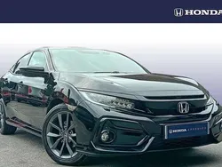 Crystal black Used 2021 Honda Civic EX Hatchback | £17,250 (Expensive)