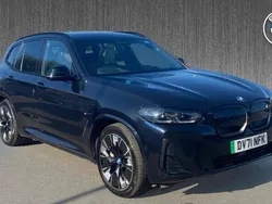 Black Used 2022 BMW iX3 M Sport SUV | £28,799 (Fair price)