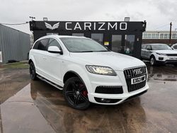 White Used 2013 Audi Q7 S-line plus SUV | £9,750 (Fair price)