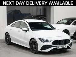 White Used 2023 Mercedes CLA180 AMG line Sedan | £27,995 (Super price)