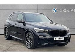 Carbon black Used 2019 BMW X5 M Sport SUV | £40,993 (Fair price)