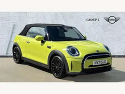 Yellow Used 2021 Mini Cooper Cabriolet Comfort Cabriolet | £17,495 (Fair price)