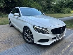 White Used 2016 Mercedes C200 Sedan | £11,499 (Fair price)