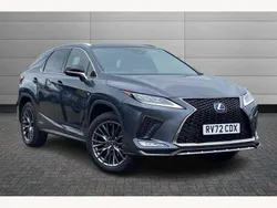Sonic grey Used 2022 Lexus RX450h Sport Line SUV | £39,399 (A bit pricey)