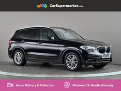 Black Used 2018 BMW X3 Comfort Edition SUV | £21,197 (Fair price)