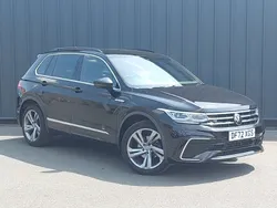 Black Used 2023 VW Tiguan R-line Edition SUV | £30,498 (Fair price)