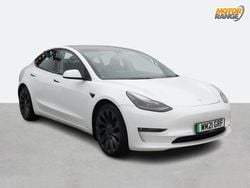 White Used 2021 Tesla Model 3 Performance Sedan | £20,895 (Fair price)