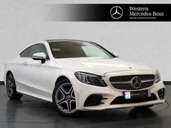 White Used 2019 Mercedes C300 AMG Line Premium Plus Coupe | £23,499 (A bit pricey)