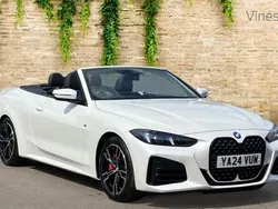 White Used 2024 BMW 420 M Sport Cabriolet | £44,980 (Expensive)