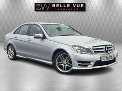 Silver Used 2012 Mercedes C220 AMG Sedan | £5,995 (Fair price)
