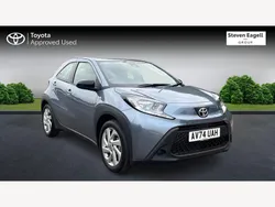 Grey Used 2024 Toyota Aygo PURE Hatchback | £16,232 (Fair price)