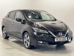 Black Used 2020 Nissan Leaf N-Connecta Hatchback | £9,799 (Fair price)