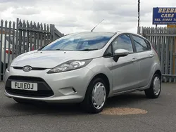 Silver Used 2011 Ford Fiesta Hatchback | £2,595 (Fair price)