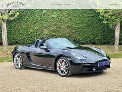 Black Used 2016 Porsche 718 Boxster Cabriolet | £36,995 (A bit pricey)