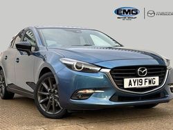 Blue Used 2019 Mazda 3 Inclusive Hatchback | £11,795 (Fair price)