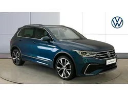 Blue Used 2020 VW Tiguan R-line SUV | £25,214 (Fair price)