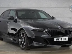 Black Used 2024 BMW 550e M Sport Sedan | £60,950