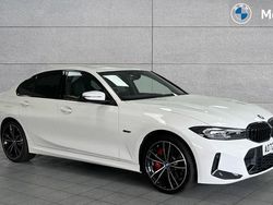White Used 2022 BMW 330e M Sport Sedan | £28,362 (Expensive)