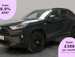 Black Used 2021 Toyota RAV4 Hybrid Edition SUV | £25,856 (Good price)