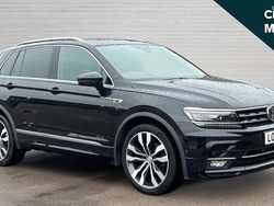 Black Used 2019 VW Tiguan R-line SUV | £22,674 (Fair price)