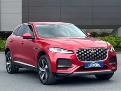 Metallic firenze red Used 2022 Jaguar F-Pace S SUV | £29,990 (Expensive)