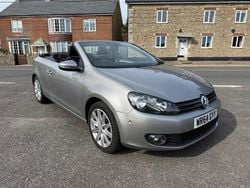 Silver Used 2014 VW Golf Cabriolet SE Cabriolet | £6,995 (Fair price)