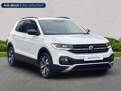 White Used 2022 VW T-Cross Black Edition SUV | £14,224 (Good price)