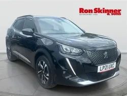Black Used 2021 Peugeot 2008 Allure Premium SUV | £17,159 (Expensive)