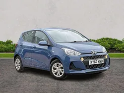 Blue Used 2017 Hyundai i10 SE Hatchback | £9,995 (Fair price)