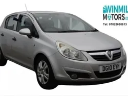 Silver Used 2010 Vauxhall Corsa | £2,195 (Fair price)