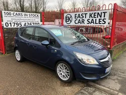 Blue Used 2015 Vauxhall Meriva MPV | £4,000 (Expensive)