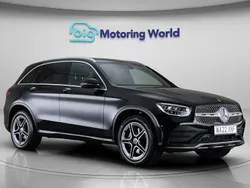 Black Used 2022 Mercedes GLC300 AMG line Estate | £28,200 (Super price)