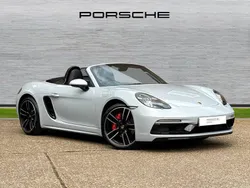 Ice grey metallic New 2024 Porsche 718 Boxster S | £77,750