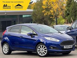 Blue Used 2015 Ford Fiesta Titanium Hatchback | £4,995 (Fair price)