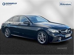 Black Used 2019 Mercedes C200 AMG Line Premium Sedan | £20,995 (A bit pricey)