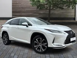 White Used 2021 Lexus RX450h SUV | £29,880 (Fair price)