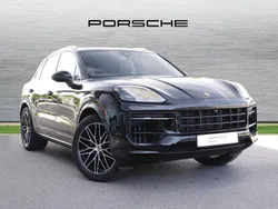 Chromite black metallic Used 2024 Porsche Cayenne SUV | £79,990 (Fair price)