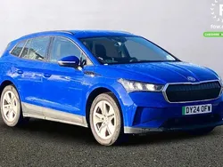 Blue Used 2024 Skoda Enyaq iV Loft SUV | £21,299 (Fair price)