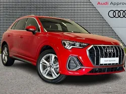 Red Used 2022 Audi Q3 S-Line SUV | £28,000 (Fair price)
