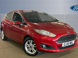 Red Used 2016 Ford Fiesta Zetec Hatchback | £7,250 (Good price)