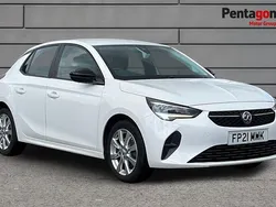 Special metallic jade white Used 2021 Vauxhall Corsa S Hatchback | £9,795 (Good price)