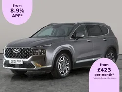 Grey Used 2021 Hyundai Santa Fe Ultimate SUV | £26,873 (Expensive)