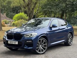 Blue Used 2019 BMW X4 M Sport SUV | £26,990 (Fair price)