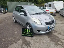 Silver Used 2008 Toyota Yaris Hatchback | £3,195 (Fair price)