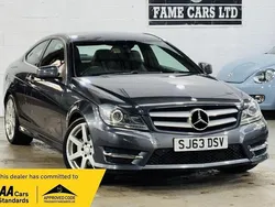 Grey Used 2013 Mercedes C180 AMG Coupe | £8,500 (Fair price)