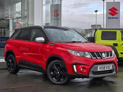 Red/black Used 2018 Suzuki Vitara Hatchback | £13,995 (Fair price)