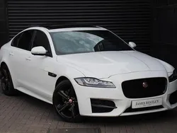 White Used 2017 Jaguar XF R-Sport Sedan | £7,990 (Fair price)