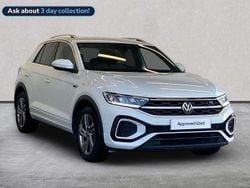 White Used 2022 VW T-Roc R-line SUV | £18,617 (Fair price)