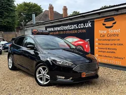 Black Used 2016 Ford Focus Titanium Hatchback | £5,184 (Fair price)