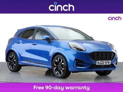 Blue Used 2022 Ford Puma ST-Line X SUV | £13,759 (Fair price)